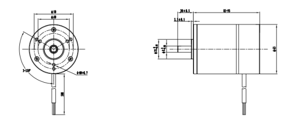 Moteur précis de BLDC 0