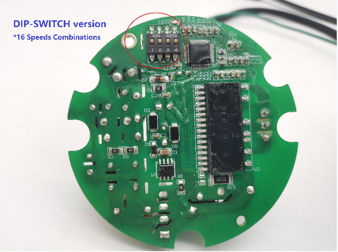 3,3" moteur Sensorless Constant Airflow 20VAC 230VAC de l'EC 1
